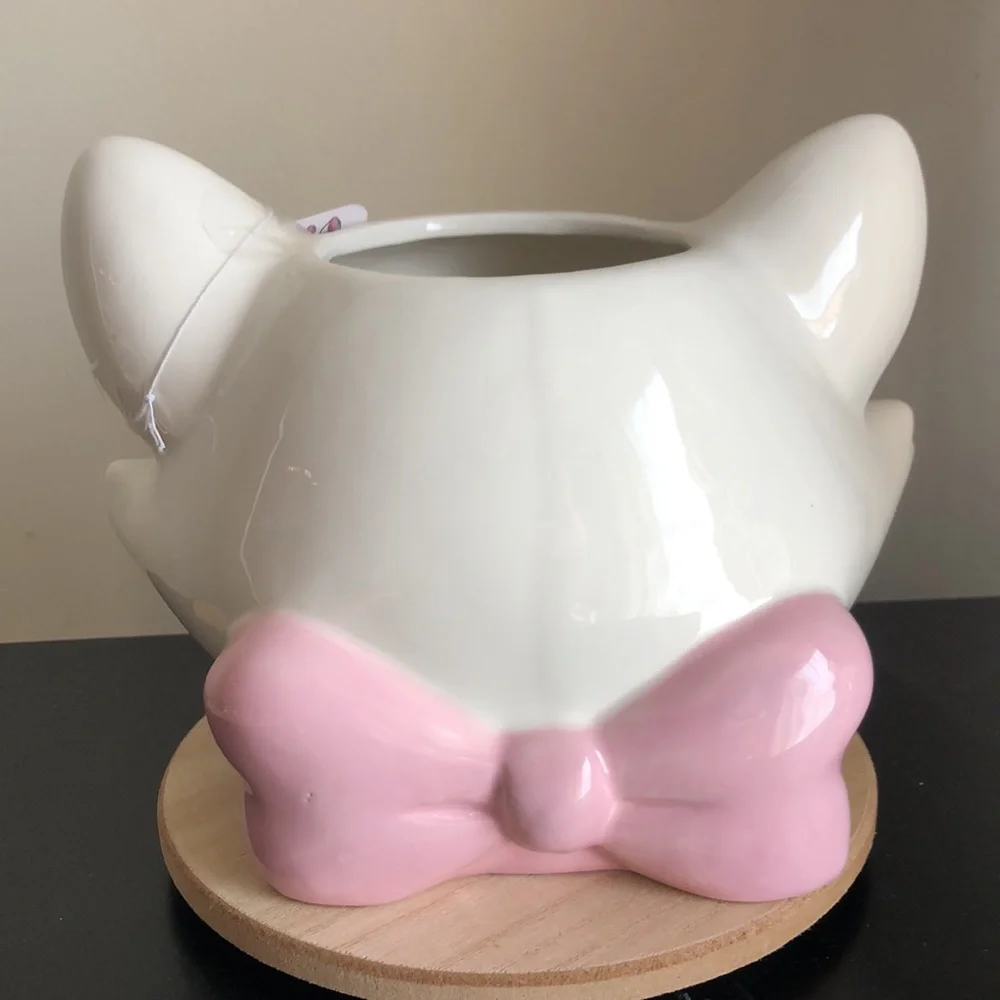 Disney MARIE The Aristocats PLANTER Pot Home Decor